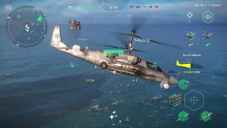 KA-52 Alligator- 500K Damage Using Tier 2 Helicopter - Modern Warships