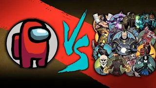 Shadow Fight 2 The Among Us vs All Bosses