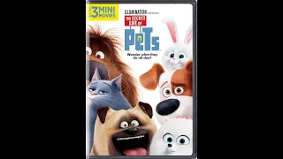 Opening to The Secret Life of Pets DVD (2016)