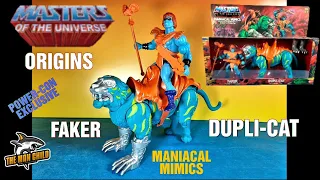Masters of the Universe Origins "MANIACAL MIMICS" 2021(POWER-CON) FAKER & DUPLI-CAT Review!
