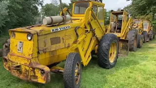 Volvo BM Baklastare collection LM 841, 641, 621 waiting for restauration.