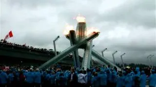 Lighting of Olympic Cauldron @ Vancouver