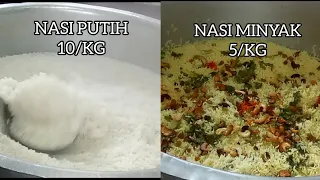 Cara Masak Nasi Minyak 5kg Dan Masak Nasi Putih 10/kg