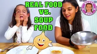 REAL FOOD vs. SUPPEN FOOD CHALLENGE | Girls Edition | Mileys Welt