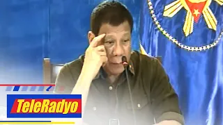 Duterte to DOJ: Investigate 'entire government' for corruption | TeleRadyo