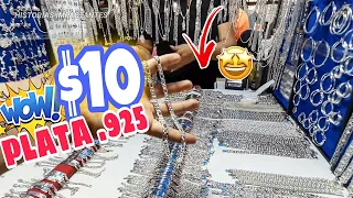 EL ÚNICO LUGAR DONDE LA PLATA CUESTA $10: JOYERÍA DE PLATA .925 AL MEJOR PRECIO EN MÉXICO