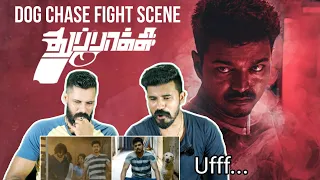 Thuppakki Best Scene | Thuppakki dog Chase Fight Scene Thalapathy Vijay | Entertainment Kizhi