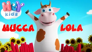 La Mucca Lola | Cartoni animati e canzoni per bambini - HeyKids Italiano