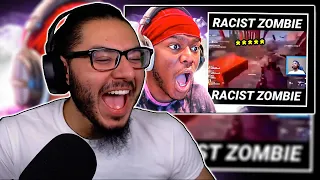 KSI (JJ Olatunji) - Racism In A Video Game (Try Not To Laugh) | REACTION