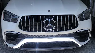 2021 GLE63S AMG vs 2020 GLC63 AMG 1/4 mile (Both Stock)