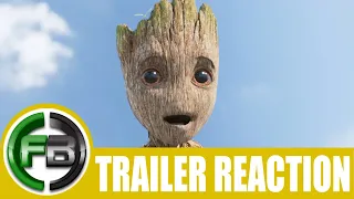 I AM GROOT Trailer Reaction | Disney+ 2022 Comedy TV Series