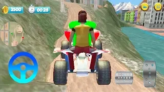 ATV Mountain Bike Taxi Racing Game | Kids Games To Play | Kids Game | Android Gameplay