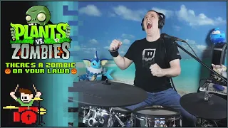 There's A Zombie On Your Lawn On Drums!