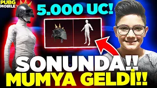 SONUNDA!! MUMYA SETİ VE DİKENLİKASK GELDİ!! 5.000 UC FULLEDİM!! - PUBG Mobile