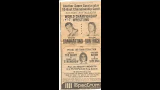 Bruno Sammartino vs Waldo Von Erich