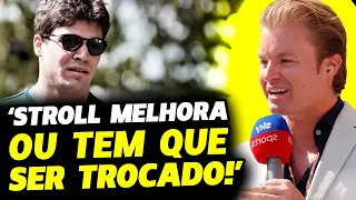 ROSBERG CRITICA STROLL E PEDE MEDIDAS DRÁSTICAS PARA A ASTON MARTIN | FÓRMULA 1 | GP EM CASA