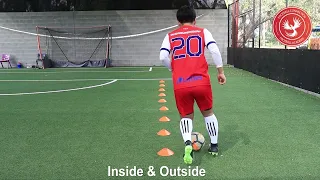 {Academy Dribble} 3 - Inside & Outside