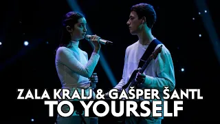 ZALA KRALJ & GAŠPER ŠANTL - SEBI (SLOVENIA EUROVISION 2019) | TRANSLATION