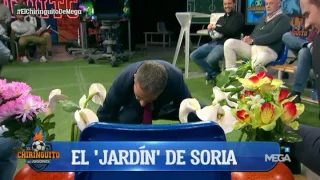 Soria llena el plató de flores: "Esto escenifica el Real Madrid de Zidane, un campo de flores"