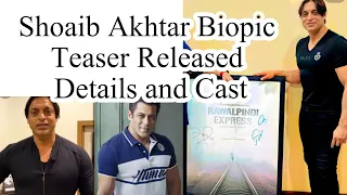 Rawalpindi Express Shoaib Akhtar Biopic Details Is Salman Khan Hero|Umair Jaswal as Shoaib Akhtar