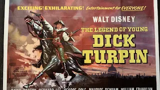 WALT DISNEY'S. THE LEGEND OF YOUNG DICK TURPIN. 1966 SWASHBUCKLING ADVENTURE.