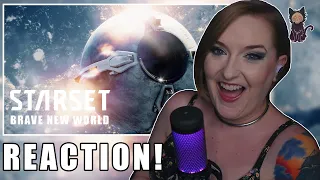 STARSET - Brave New World REACTION | OH, THEY WENT HEAVVVYYYY!!