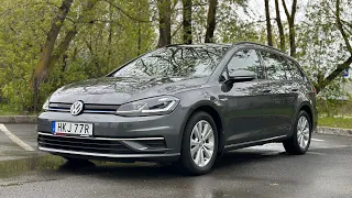 Заводской-метан на Volkswagen Golf 7 CNG Variant. 1.5TSI-DSG. 29.000км.