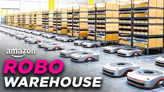 Inside Amazon’s BIGGEST Warehouse Full Of ROBOTS!