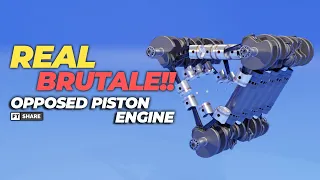 Real Brutality Of Opposed Piston Engine (100044.V1.ENG)