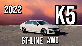 Meet Kia's 2022 K5 GT-Line with AWD