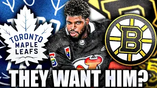 LEAFS & BRUINS WANT PK SUBBAN? NEW JERSEY DEVILS NHL TRADE RUMOURS TODAY 2021 (Toronto / Boston)