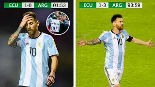 The Day Lionel Messi Saved Argentina & Impressed The World