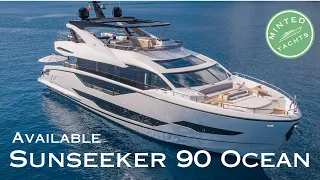 90' Sunseeker OCEAN NEW Superyacht 2023 - Available!  Fort Lauderdale, Florida - Overview