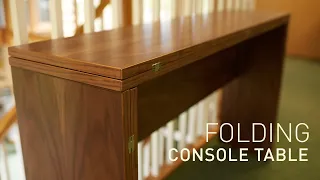 Folding Console Table