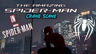 Spider-Man Ps4 Recreating The Amazing Spider-Man Crane Scene