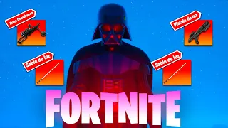 "GANANDO" SOLO CON ARMAS DE FORTNITE X STAR WARS l Vicent 000