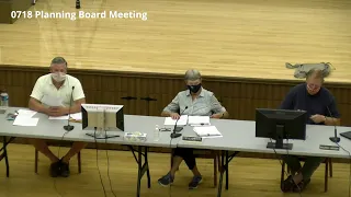 Wolfeboro Planning Board Meeting Aug 18, 2020