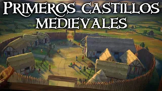 ¿Cómo eran los CASTILLOS MEDIEVALES? Castillos de Mota, los primeros castillos de la historia.