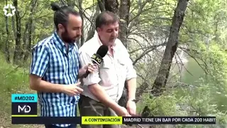 El reportero y la pesca Rafa Rodrigo