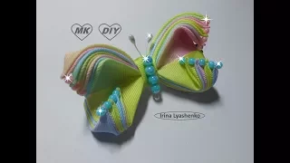 Бант бабочка МК/ Bow Butterfly DIY/ PAP Laço de Fita Borboleta Tutorial #107