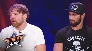 Do Dean Ambrose and Seth Rollins have a team name?: SummerSlam 2017 Kickoff