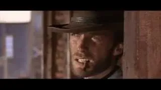 Clint Eastwood smokes :D - For a Few Dollars More