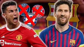 MESSI inapoi la BARCELONA/Festivalul Transferurilor