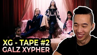 Laws Lounge : They can all rap?! XG GALZ XYPHER (COCONA, MAYA, HARVEY, JURIN) TAPE #2 | first time!