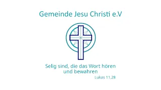 Bibelstunde am 17.05.2024 | GJC Bremerhaven