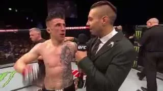 UFC Fight Night Dublin Octagon Interview: Norman Parke