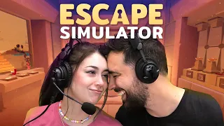 Husband & Wife test their relationship in Escape Simulator!