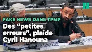 Cyril Hanouna assure qu’il y a « très peu de fake news » dans TPMP