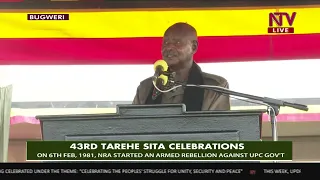 President Museveni's full address at the 43rd Tarehe Sita celebrations