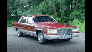 1990 Cadillac Brougham - Test Drive